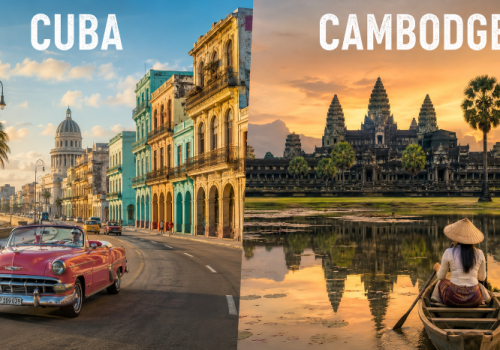 Cuba et le Cambodge : deux marchés touristiques différents, mais des opportunités d’investissement comparables